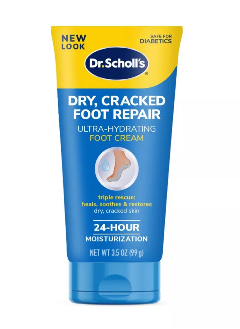 Dr. Scholl's Dr. Scholl's Dry-Cracked Foot Repair-Ultra Hydrating Cream 3.5oz  - Image 1