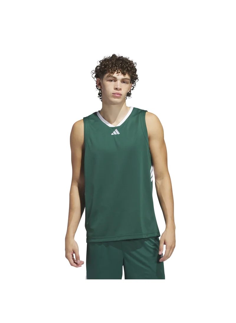 اديداس adidas 3-STRIPES JERSE Green Originals Men TOPS