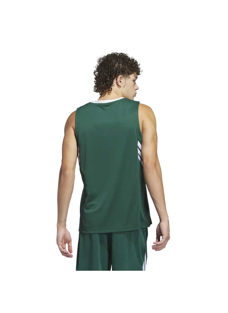 اديداس adidas 3-STRIPES JERSE Green Originals Men TOPS