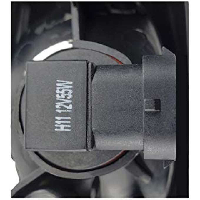 Unity Fog Lights Assembly For 2009 2010 2011 Honda Civic Sedan Front Fog Lamps With Switch Wiring Harness And Clear Lens Driver And Passenger Side Hd769 - Image 4