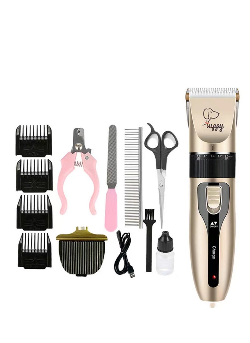Arabest - Dog Grooming Kit Clippers, Low Noise, Electric Quiet, Rechargeable, Cordless, Pet Hair Thick Coats Clippers Trimmers Set, Suitable for Dogs, Cats, and Other Pets - Image 1