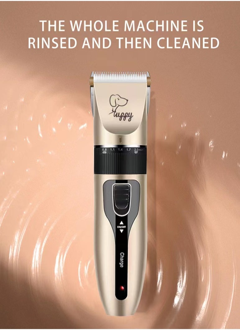 Arabest - Dog Grooming Kit Clippers, Low Noise, Electric Quiet, Rechargeable, Cordless, Pet Hair Thick Coats Clippers Trimmers Set, Suitable for Dogs, Cats, and Other Pets - Image 1