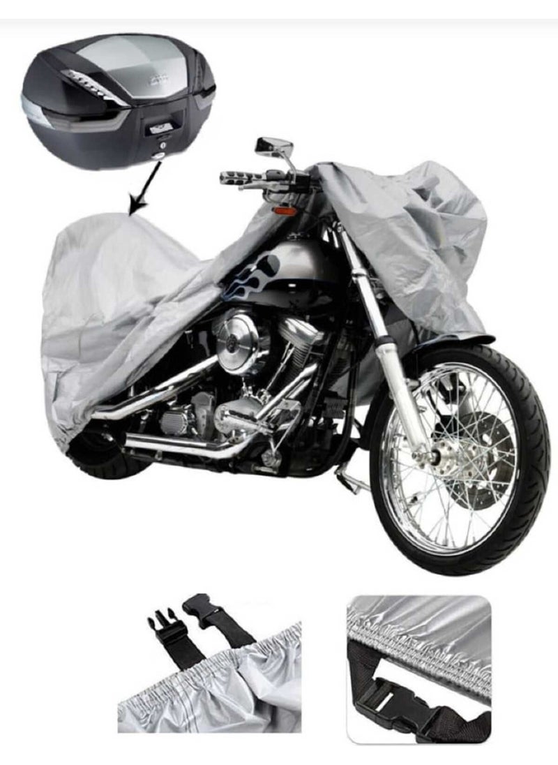 Breen - Lambretta V125 Special Rear Bag and Lock Compatible Gray Motorcycle Canvas, Safe - Image 1
