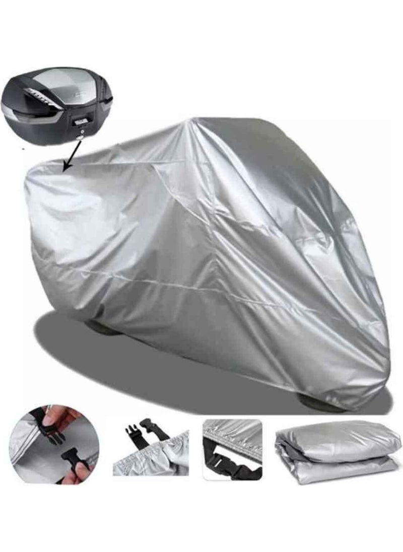 Breen - Lambretta V125 Special Rear Bag and Lock Compatible Gray Motorcycle Canvas, Safe - Image 1