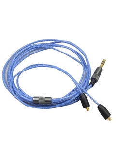 BURAQ For Shure MMCX / SE215 / SE425 / SE535 / SE846 / UE900 / Waston Headset Cable(Blue)  - Image 1