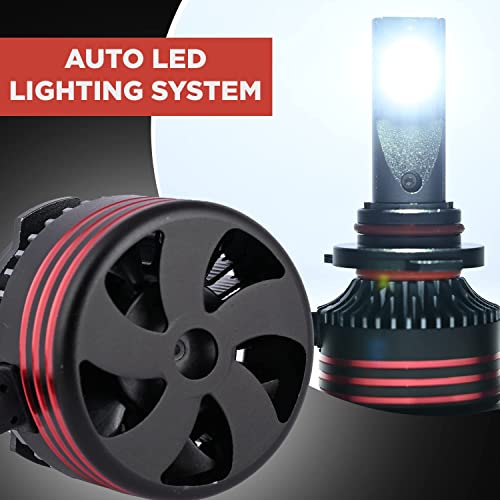 Casago CAH9005 Hyperdrive 9005/9006 LED Headlight 150W With Super Bright Bulbs For Automobiles Sturdy Long-Lasting And Water Resistant (Set of 2) - Image 3