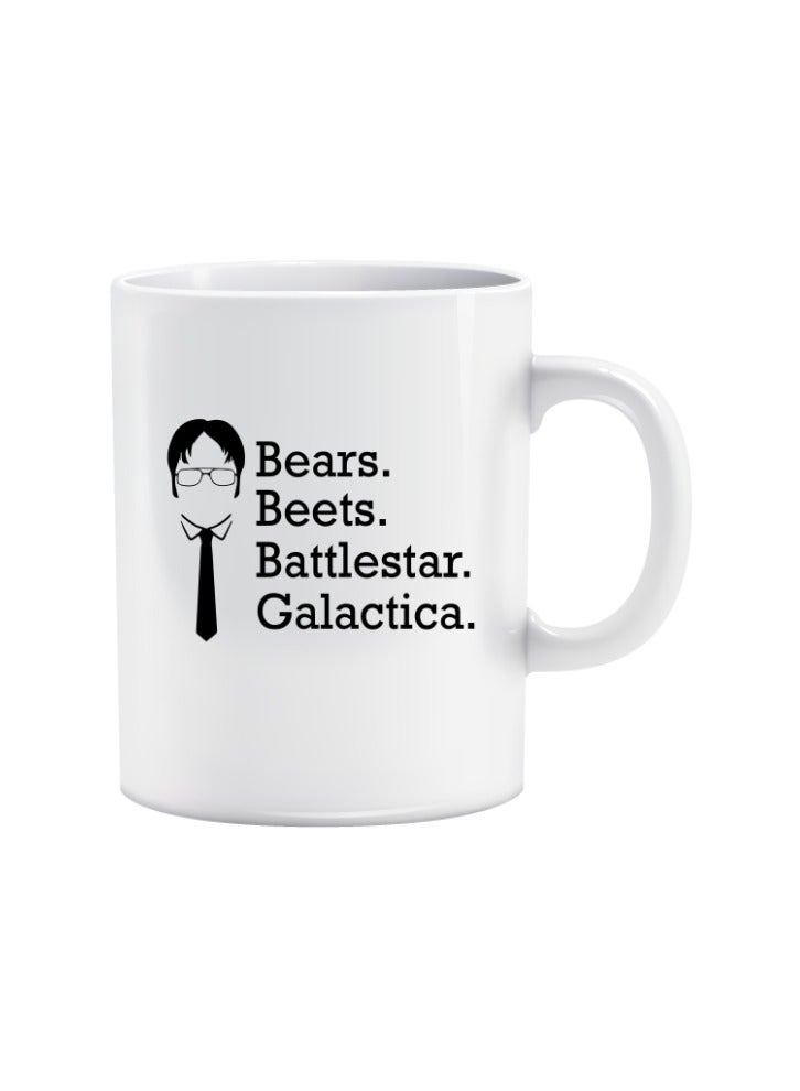 White Ceramic Mug Coffee The Office Tv Show