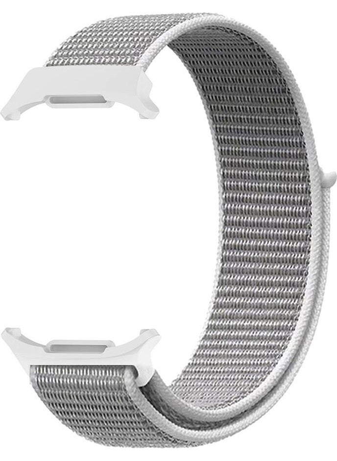 NSM Tech - Galaxy Watch Ultra 47MM Krd-03 Mesh Strap-White - Image 1