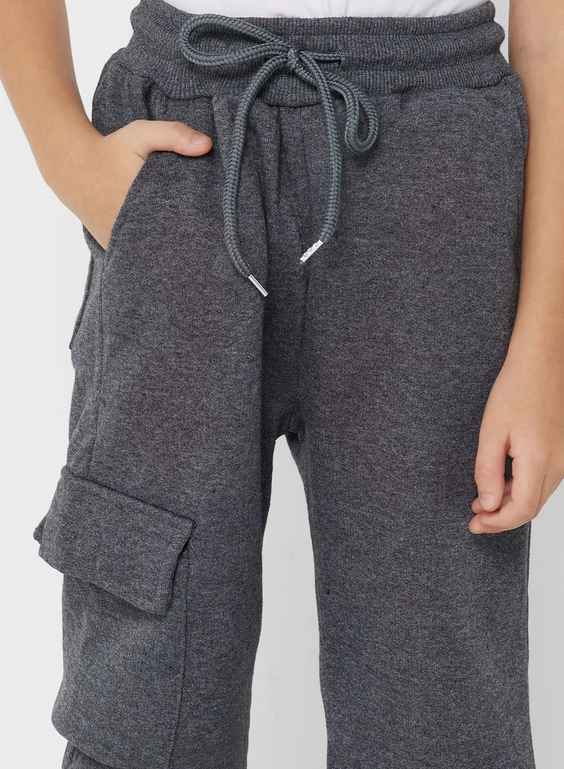 JUNE  Kids Cuffed Sweatpants for Men | Best Price UAE