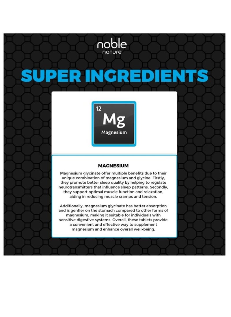 Chelated Magnesium Glycinate 1500MG per serving - 120 Veg Tablets - Supports Bone, Muscle & Nerve Health - pzsku/ZDF10721DDFE026D03914Z/45/_/1691047027/69b63815-4b8b-4b28-b04d-9ffbab0c227a