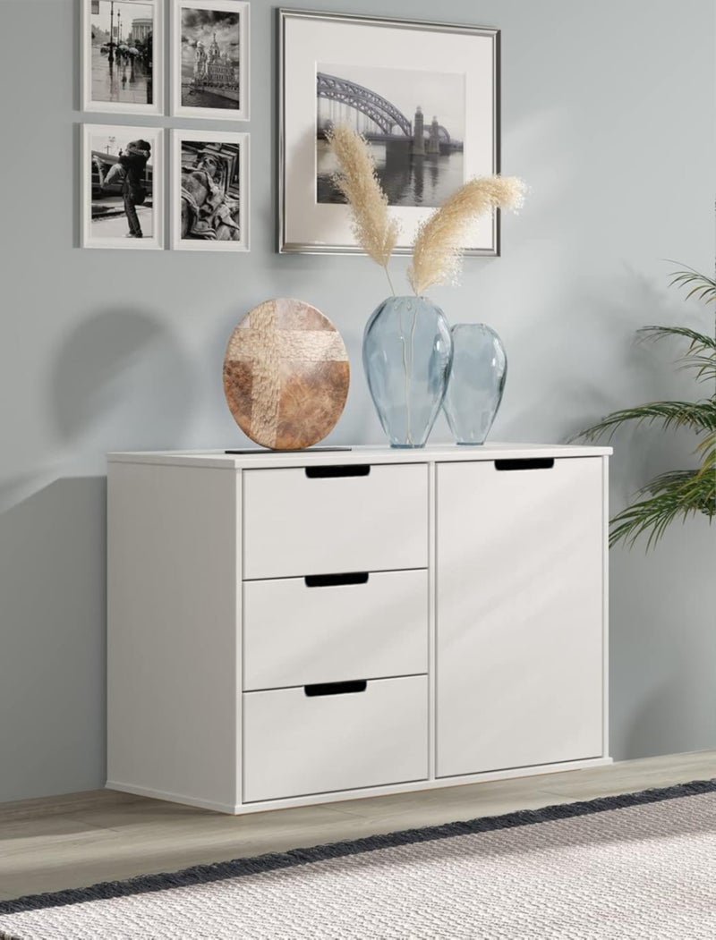 فرنتشر ستور وحدة ادراج مودرن ام دى اف - ارتفاع 72 سم - عرض 98 سم - عمق 40 سم ، من فرنتشر ستور. - Image 1