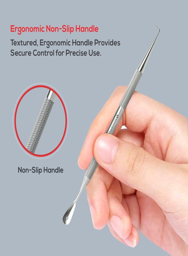 Suvorna Milia Remover, Milia Extractor, Acne Needle, Cyst Removal, Blackhead and Whitehead Removal, Pimple Popper Tool, Pimple Extractor, Blemish Remover Tool and Comedone Extractor. - Image 4