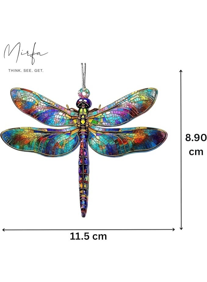 MIRFA Dragonfly Acrylic Car Pendant Ornament - Image 5