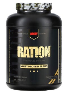 Ration Whey Protein Blend Peanut Butter Chocolate 5.09 lbs (2307.5 g)