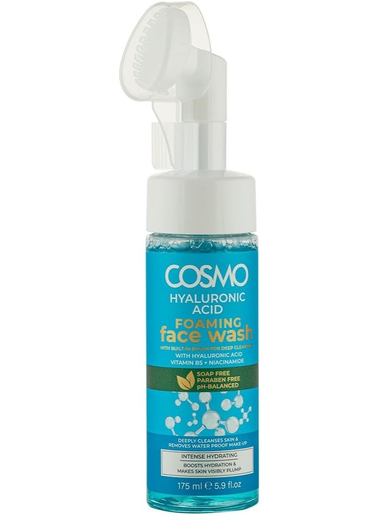 كوزمو غسول الوجه الرغوي بحمض الهيالورونيك من كوزمو، 175 مل - Image 2