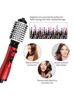 General 3-in-1 Hot Air Brush & 360° Swivel Hair Dryer for Dry Hair, 3-in-1 Hair Dryer for Styling & Frizz Control, Dry Hair, Curly Hair, Straightened Hair  - Image 2