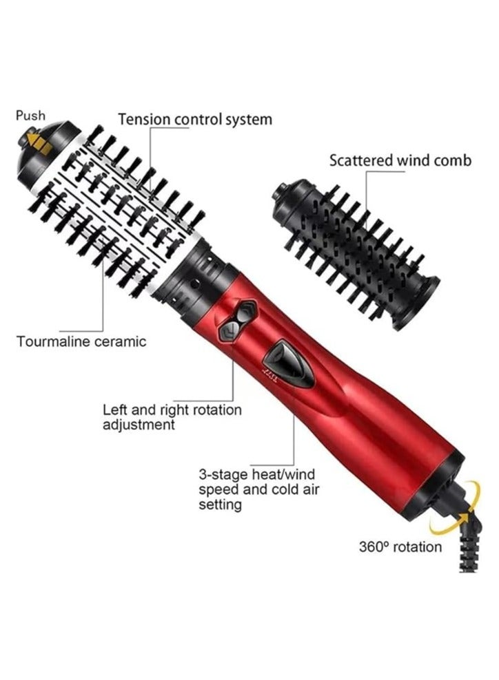 general 3-in-1 Hot Air Brush & 360° Swivel Hair Dryer for Dry Hair, 3-in-1 Hair Dryer for Styling & Frizz Control, Dry Hair, Curly Hair, Straightened Hair - Image 4
