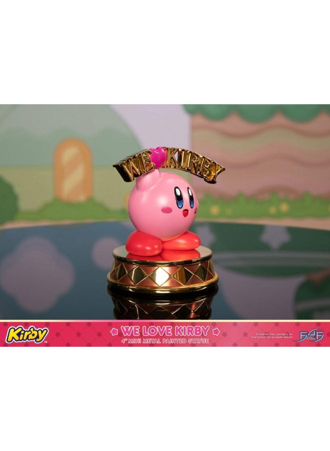 FIRST 4 FIGURES Kirby We Love Kirby Mini Metal Statue - Image 4