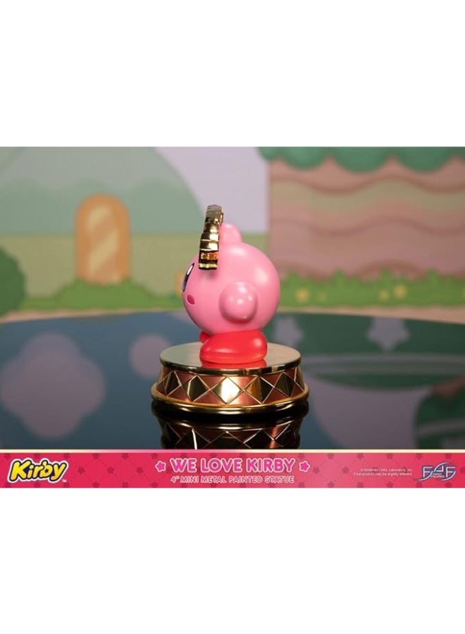 FIRST 4 FIGURES Kirby We Love Kirby Mini Metal Statue - Image 2