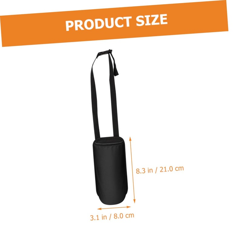 Car Cup Holder Adhesive Back Hanging Water Bottle Storage Bag For Automotive Travel - Image 3