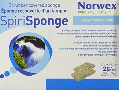 Norwex Spirisponge Scrubber Sponge (2 per pack) - Image 4