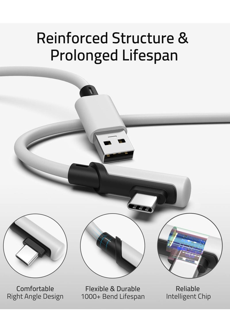 Link Cable 5 Meters for Oculus Quest 2 Accessories and PC/Steam VR, High Speed PC Data Transfer, USB 3.2 to USB C Cable for VR Headset and Gaming PC