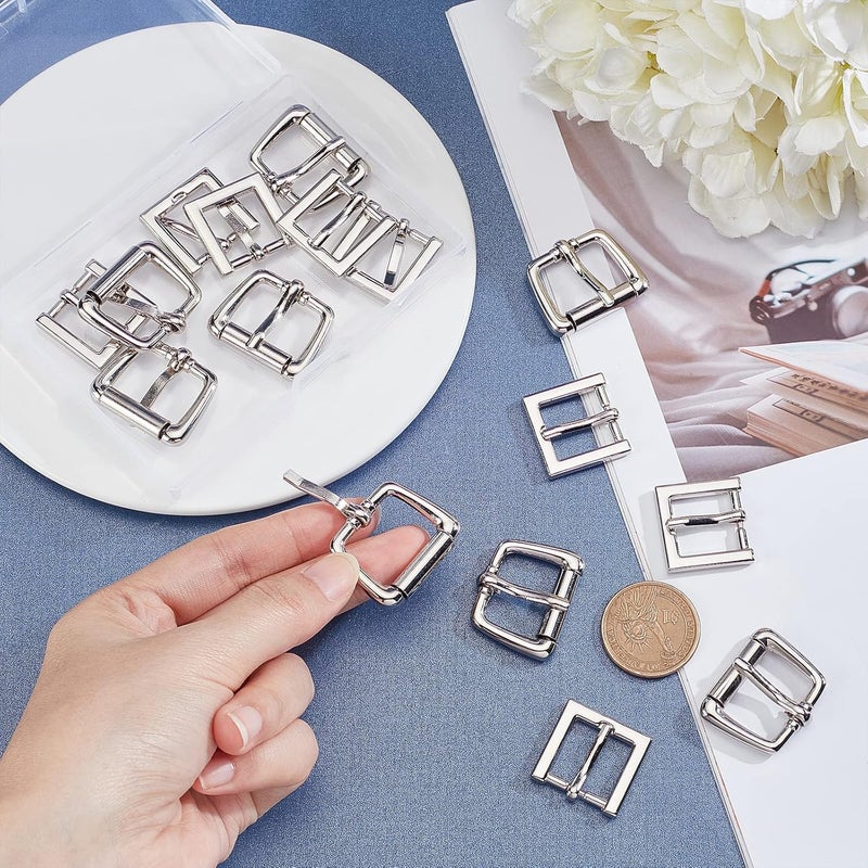 كلاراكو حلقات أبازيم معدنية من كلاركو، أحزمة متعددة الأغراض بأبزيمات معدنية دوارة، حقائب ضبط مستطيلة، أبازيم منزلقة - Image 3