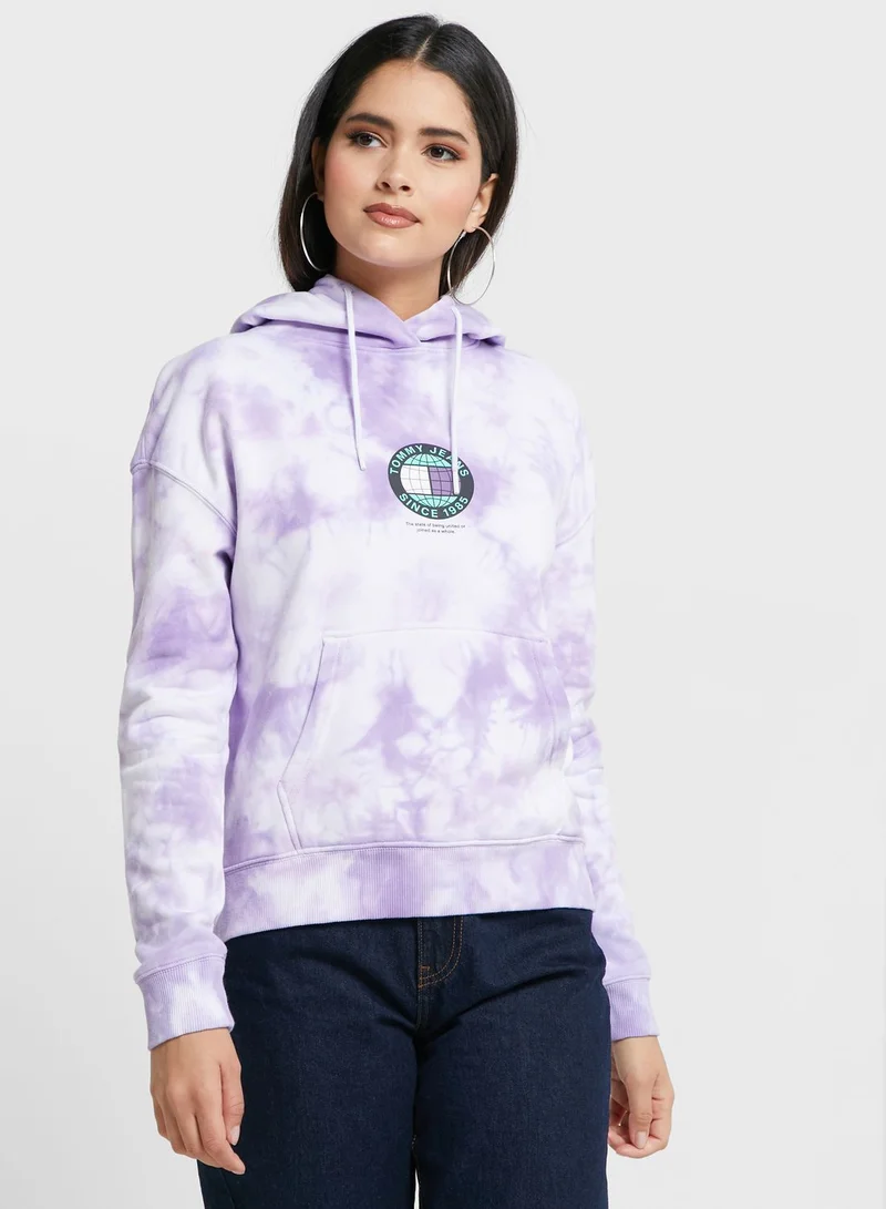 TOMMY JEANS Printed Hoodie