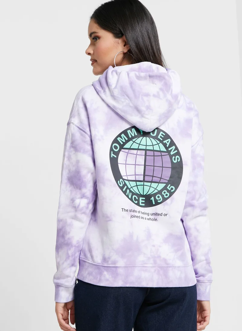 TOMMY JEANS Printed Hoodie