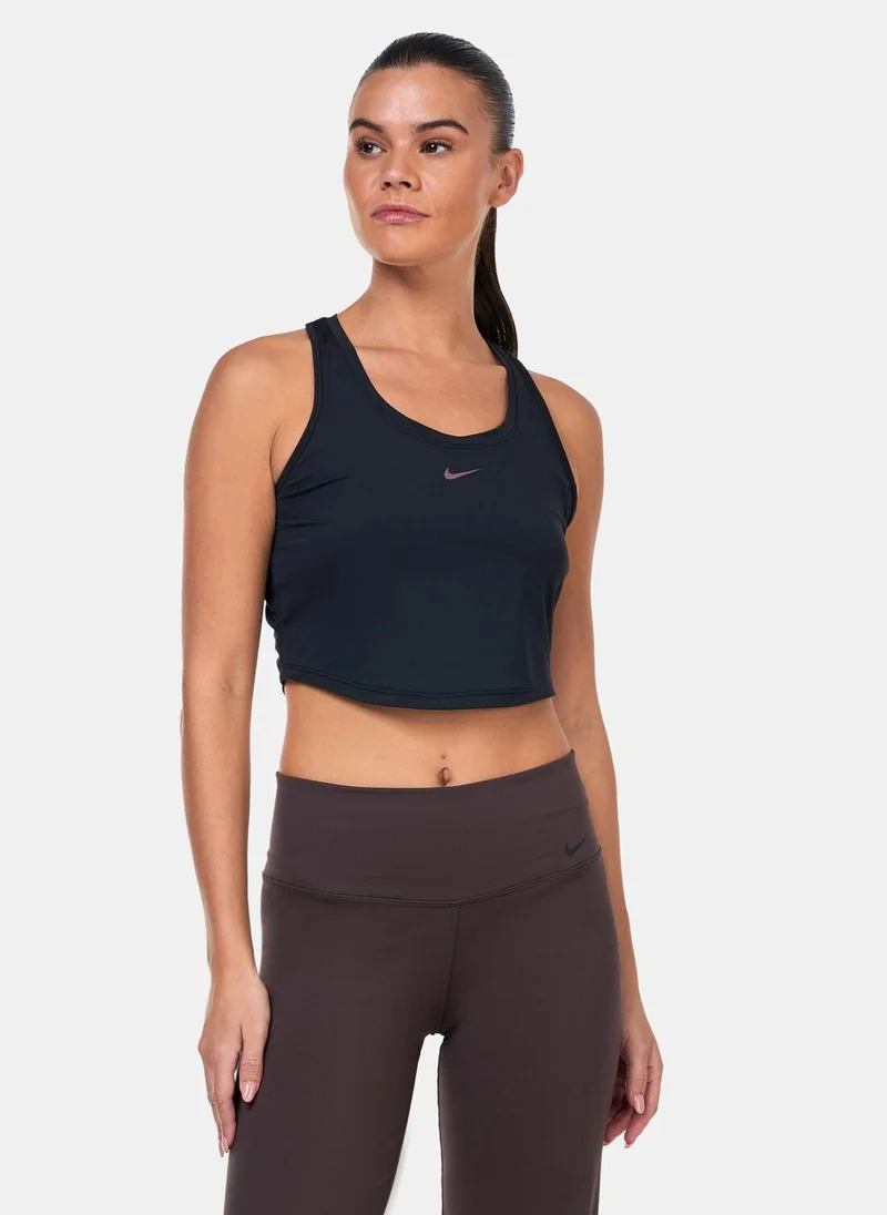 نايكي Women's Dri-FIT One Crop Lace-Up Training Tank Top