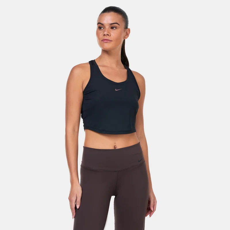 Nike Women's Dri-FIT One Crop Lace-Up Training Tank Top