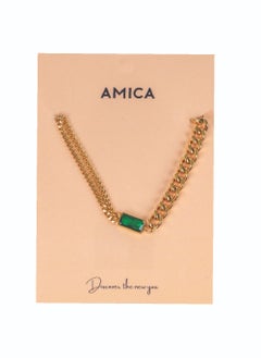 AMICA Statement Emerald Necklace  - Image 4