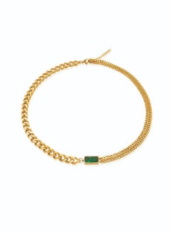 AMICA Statement Emerald Necklace  - Image 1