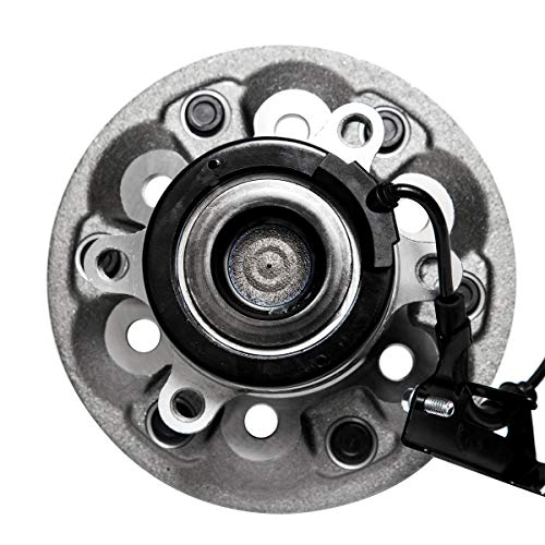 AUQDD Left Right Front Wheel Hub and Bearing Assembly Compatible With 2004 05 06 07 2008 Chevrolet Colorado GMC Canyon (RWD Models,Z71 Suspension Only) AUQDD 2PCS 515108 515109 (Pair) [6 Lug W/ABS] - Image 4