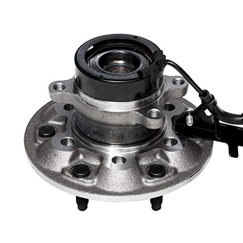 AUQDD Left Right Front Wheel Hub and Bearing Assembly Compatible With 2004 05 06 07 2008 Chevrolet Colorado GMC Canyon (RWD Models,Z71 Suspension Only) AUQDD 2PCS 515108 515109 (Pair) [6 Lug W/ABS] - Image 3