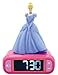 LEXiBOOK Disney Princess Digital Alarm Clock for Kids with Night Light Snooze Childrens Clock Luminous Disney Princess Pink Colour RL800DP - Image 3