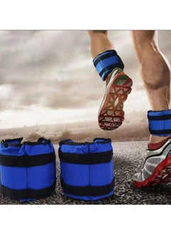 Relex Two-Piece Sand Weight Bag, 2 x 2KG Ankle and Wrist Weights, Strength Training Weight Set with Adjustable Strap Suit for Gymnastics, Aerobics, Physical Therapy, Gym Exercise. Breathable  - Image 1