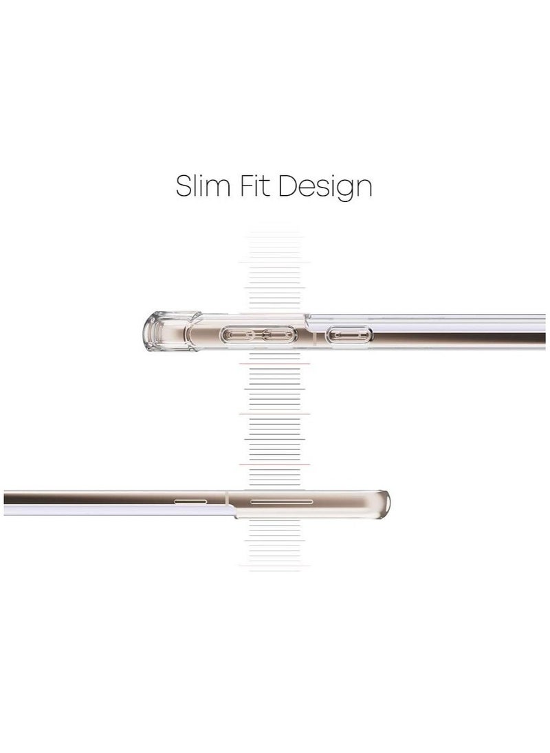 ELTRAZONE Samsung Galaxy S21 FE Case Cover Protective Shock Absorption Bumper soft Transparent Case (Clear) - Image 4