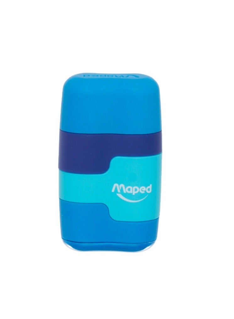 Maped Connect Eraser And Sharpener Combo Multicolour - Image 1