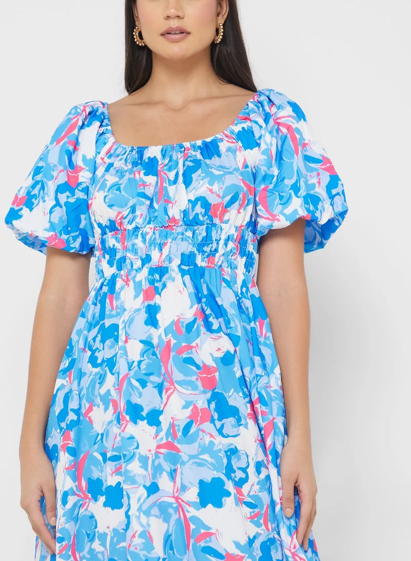 ELLA Floral Print Dress