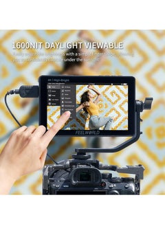 Feelworld FEELWORLD F5 Prox 5.5'' HDR 1600nit Camera Field Monitor | Touchscreen with Waveform & 3D LUT | 1920x1080 HDMI Input/Output | Type-C  - Image 2