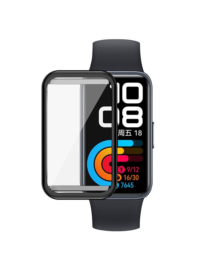 O Ozone - [2 Pack] Protective Cover For Huawei Band 8 | Huawei Band 9,TPU Case with Screen Protector Full Screen Bumper Frame- Rose Gold /Silver - Image 1