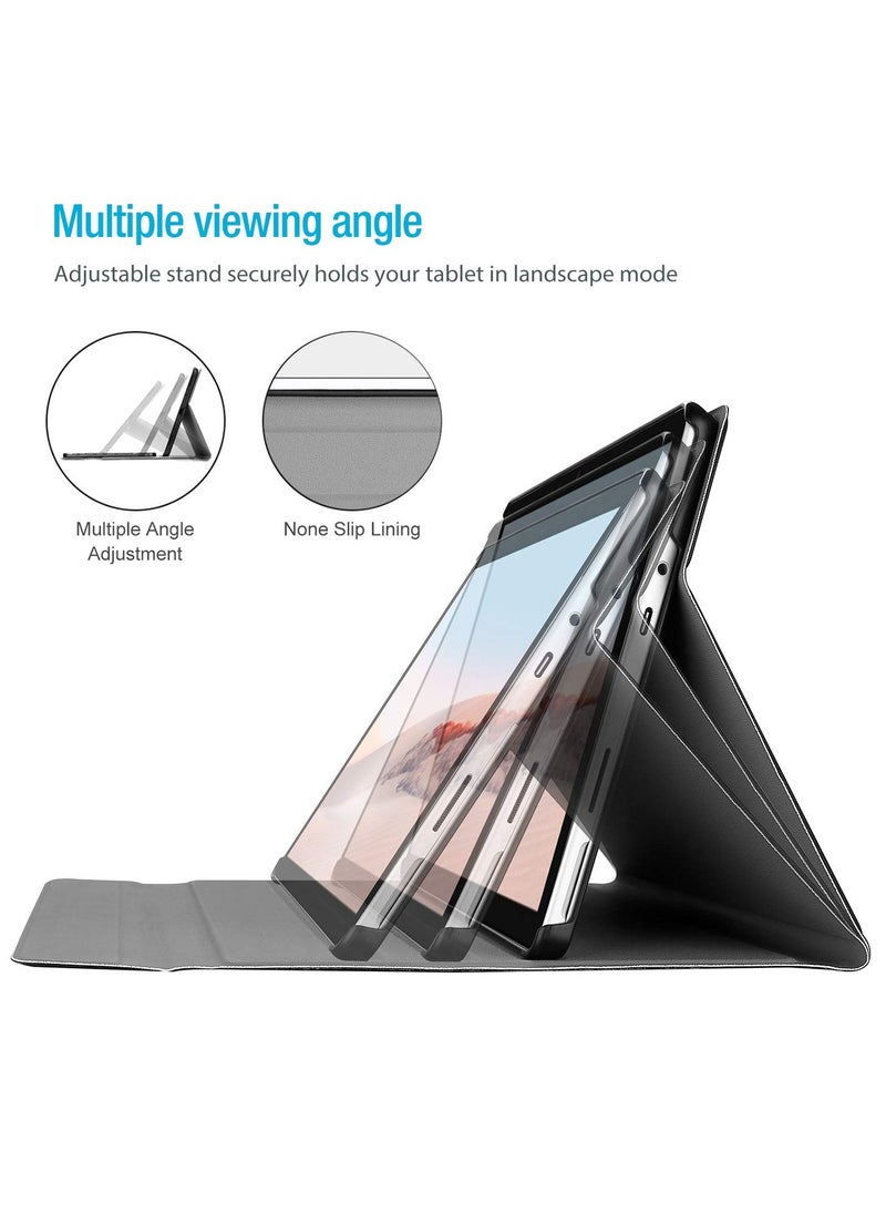 Keyboard Case For Surface Go 3 2021 Surface Go 2 2020 Surface Go 2018 With Magnetically Detachable Wireless Keyboard Black