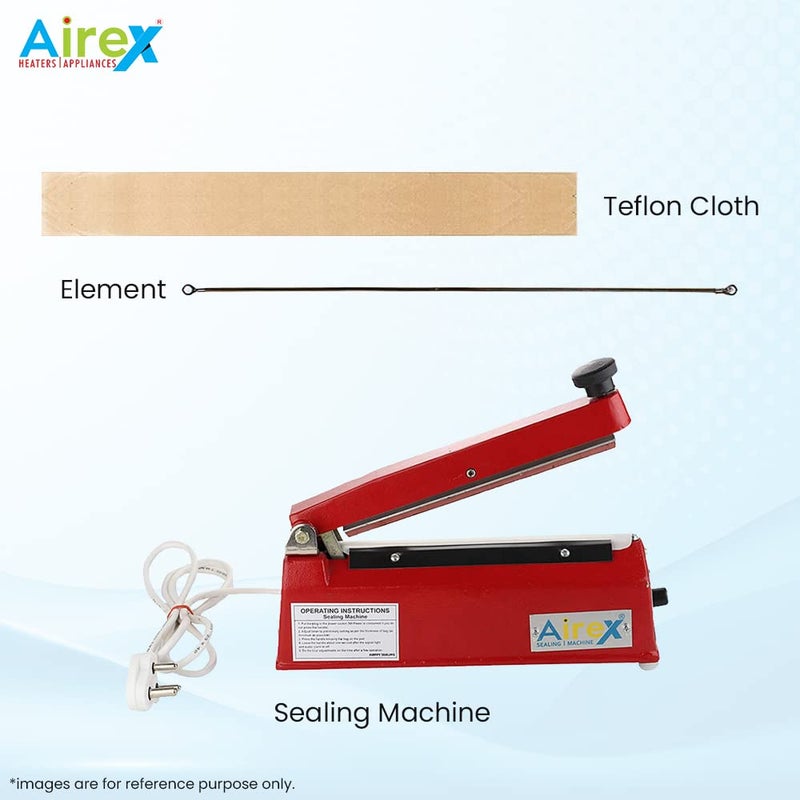 Airex Airex Teflon Metal Element Strip for Sealing Machine 8 inch Pack of 1  - Image 4
