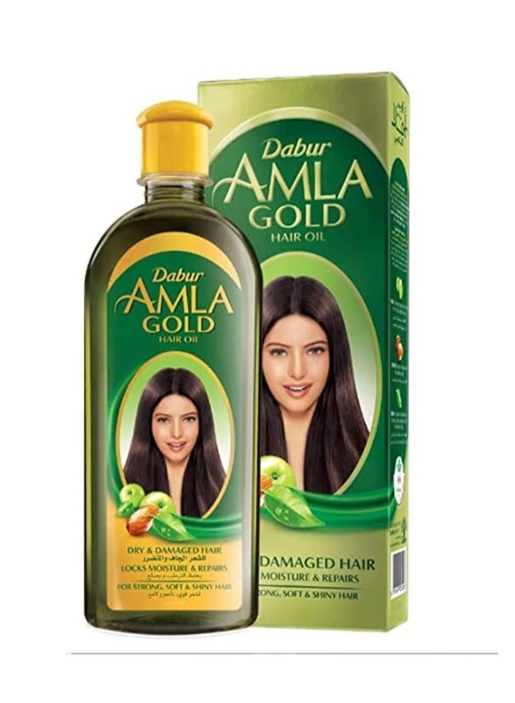 Dabur Amla Gold Hair Oil 100Ml - Image 1