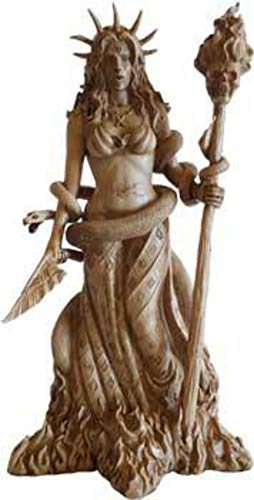 Pacific Giftware Greek Goddess White Sorceress Witchcraft Hecate Figurine Hekate Necromancy Deity Magic Powerful Pagan Witch Statue - Image 3