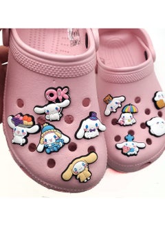 Croc Charms 10 Charms and 1 Bag Shoe Charms for Clog Sandals Bracelets Decoration Party Favor Gifts  Croc Charms for Girls Women Kids, Girls Teens 11 Pcs