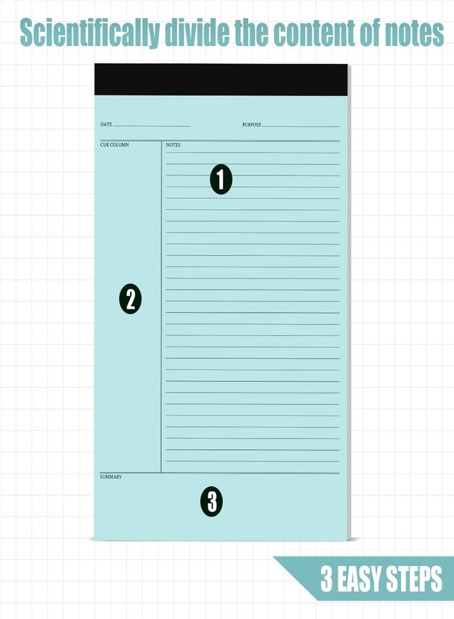 PerKoop Writing Note Pads 8.5 x 11 Inches Legal Pads Notebook Lined Paper Pads Ruled for Office School Teacher Students College Business, 45 Sheets Per Pad (8, Multicolor) - Image 2
