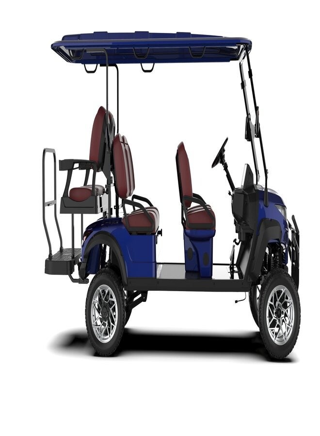 SUNCART 6 Seater MXV4+2 Electric Golf Cart With Touch Screen Dash Board, Quality Leather Seat & 4-Wheel Hydraulic Breaks Golf Buggy - Image 4