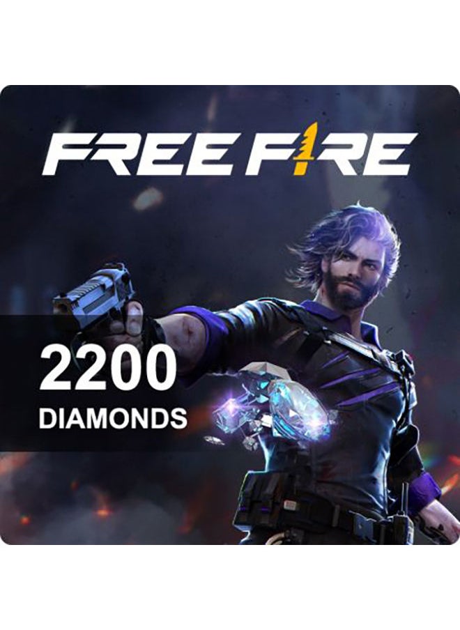 Generic FreeFire 2200 Diamonds (Delivery via SMS/WhatsApp) 